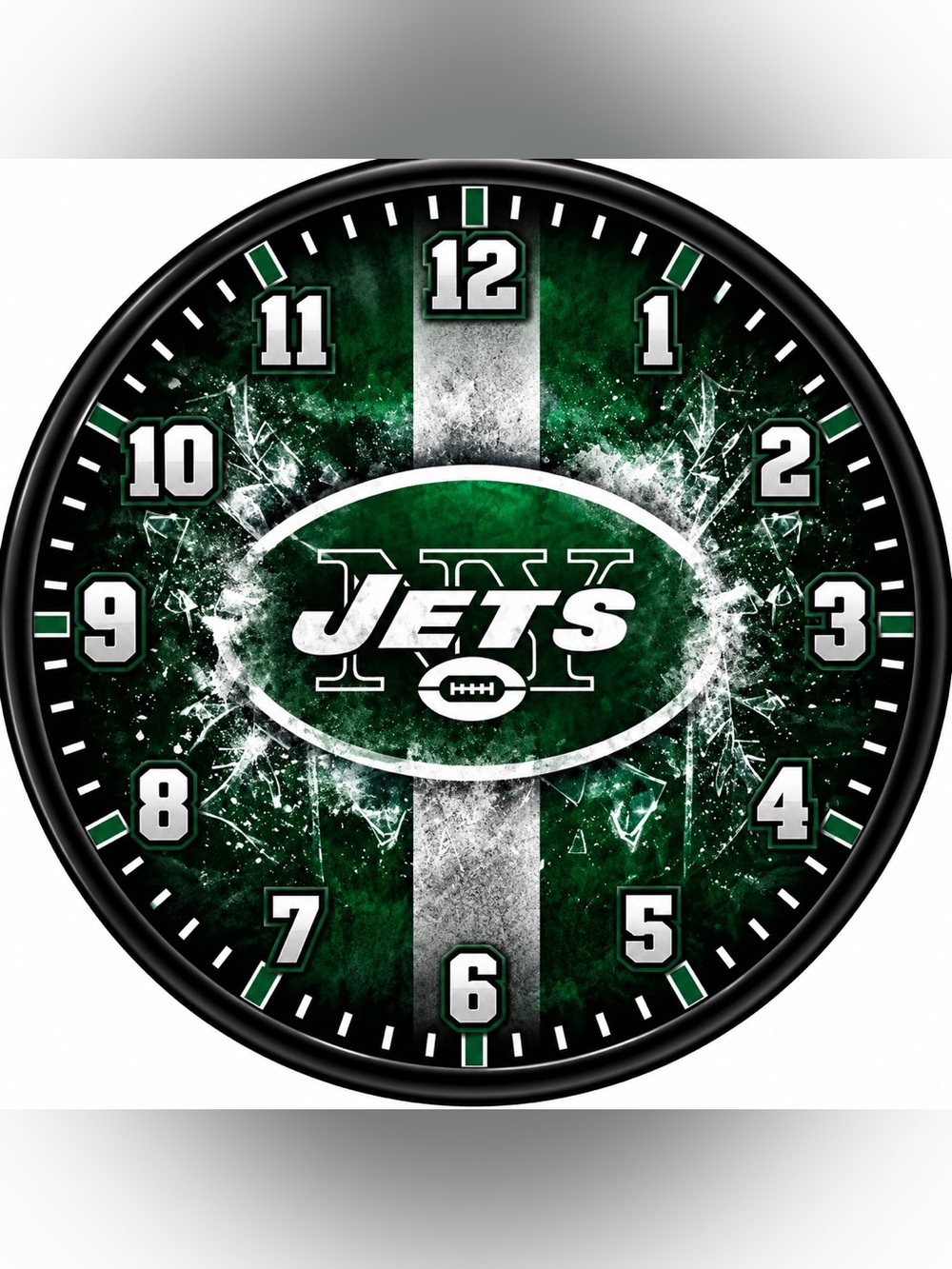 Green Team Wall Clock - Official Logo Style